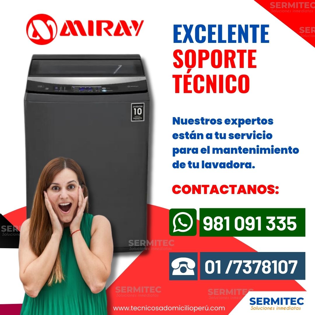 Resuelve Reparacion Lavadora MIRAY 981091335 - San Borja